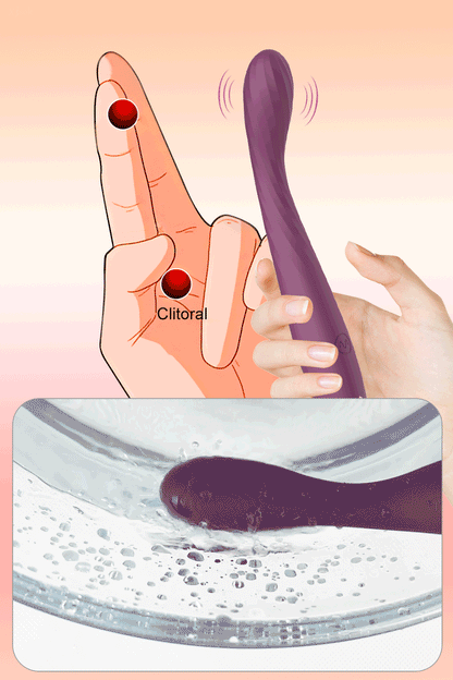 Beginner Clit & G‑Spot Vibrator – Slim External Penetration Stimulator