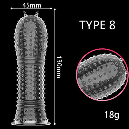 Wakeway Crystal Extender & Delay Ring – Longer-lasting Pleasure for Him