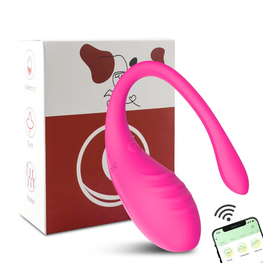App-Controlled Wearable Vibrating Egg – 9-Speed G‑Spot & Anal Massager