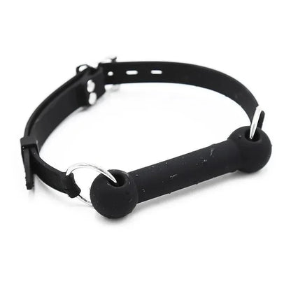 3‑Size Silicone Open‑Mouth Ball Gag – Adjustable Bondage Gag Set