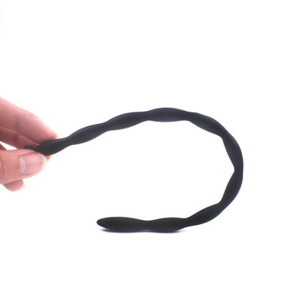 Soft Silicone Urethral Dilator – 8-Size Horse‑Eye Penis & Urethra Plug Set