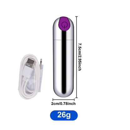 Remote-Control Wearable Mini Vibrator – Panty Bullet Egg for Clit & G‑Spot