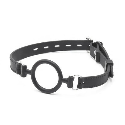 3‑Size Silicone Open‑Mouth Ball Gag – Adjustable Bondage Gag Set