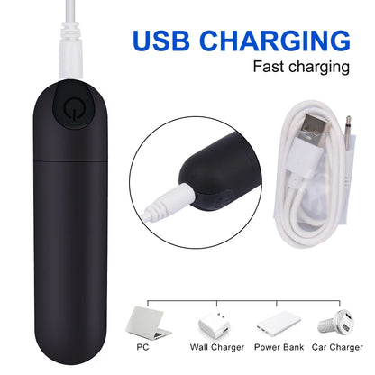 Remote-Control Wearable Mini Vibrator – Panty Bullet Egg for Clit & G‑Spot