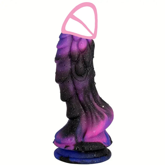 Dragon Monster Silicone Dildo with Strong Suction Cup – G‑Spot & Anal Plug