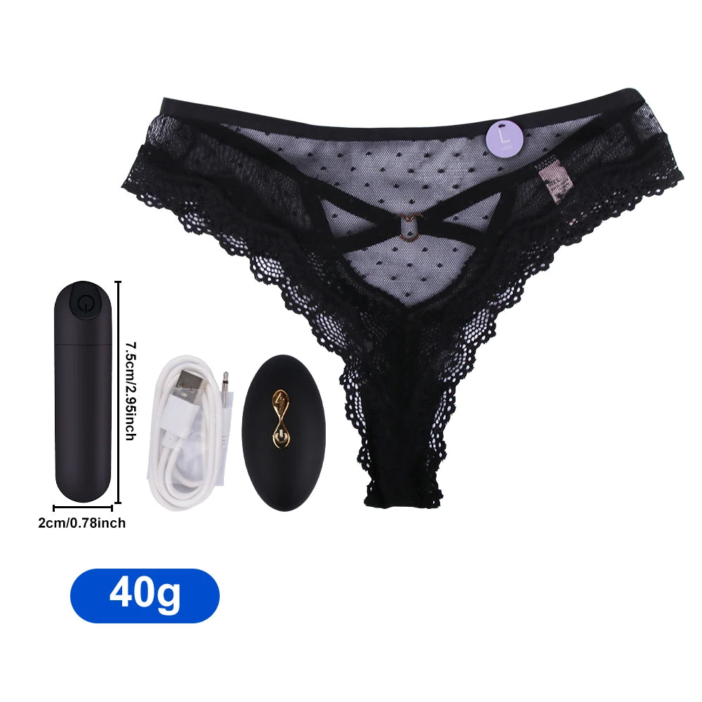 Remote-Control Wearable Mini Vibrator – Panty Bullet Egg for Clit & G‑Spot