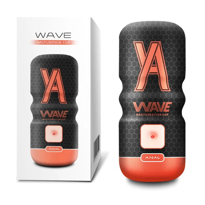 Wave Suction Masturbation Cup – Realistic Blowjob & Pocket Pussy Massager