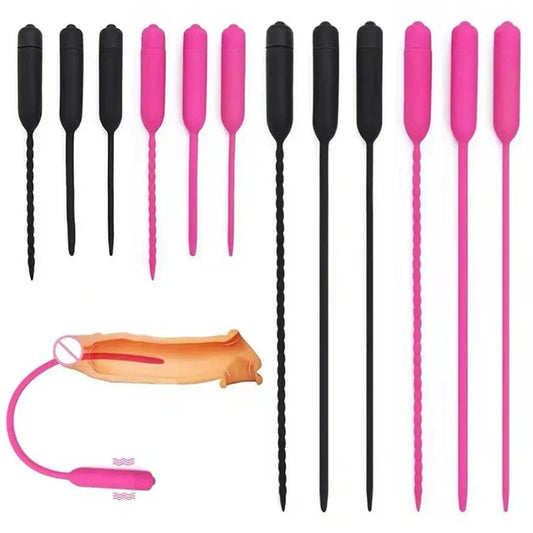 Electric Silicone Horse‑Eye Urethral Vibrator Stick – Urethral Dilator