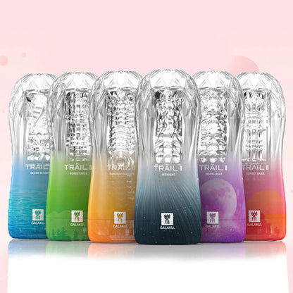 Transparent Vacuum Endurance Cup – Compact Male Stamina Trainer