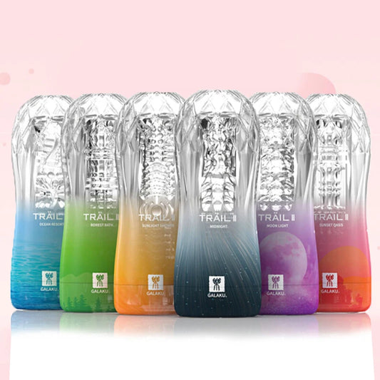 Transparent Vacuum Endurance Cup – Compact Male Stamina Trainer