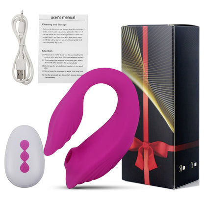 10-Mode Wearable Vibe – G-Spot & Clit Sucker with Remote Control