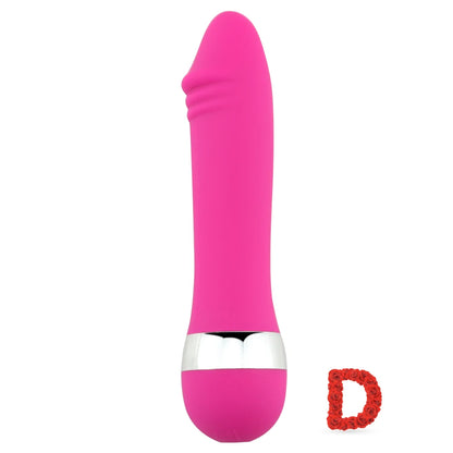 Mini AV Magic Vibrator – Realistic G‑Spot & Anal Silicone Massager